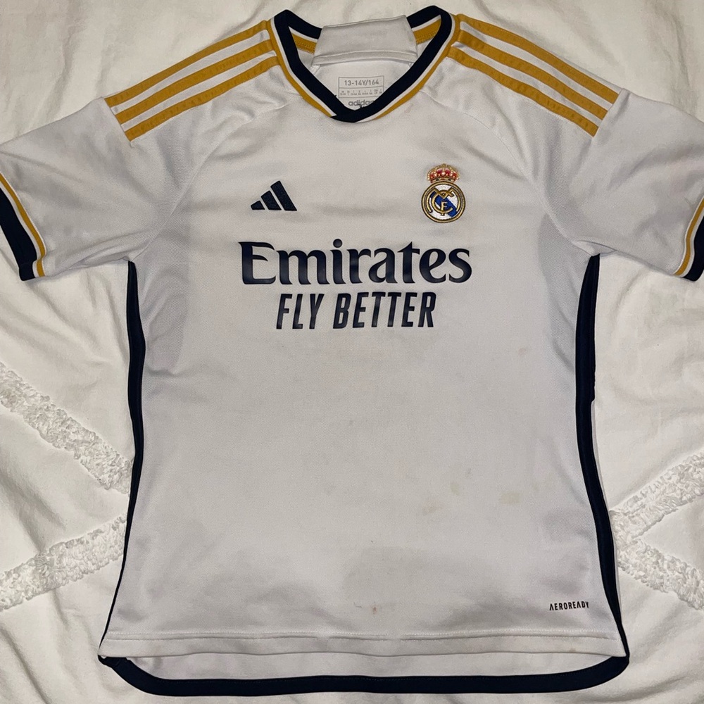 Adidas Real Madrid soccer jersey